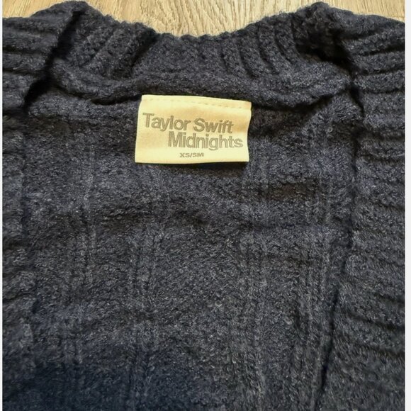 Taylor Swift Midnights Cardigan Official Merch 3X/4XL Sold Out Rare Plus Size - Picture 7 of 11